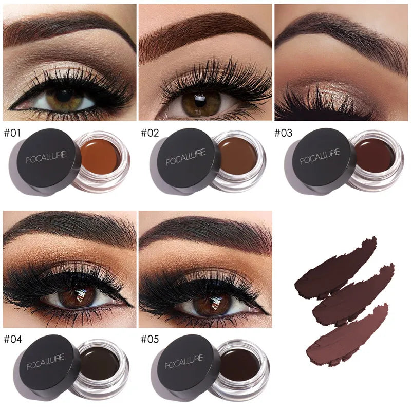 Gel Sourcils Transparent Waterproof – Effet “Lifted Brows” 24 h