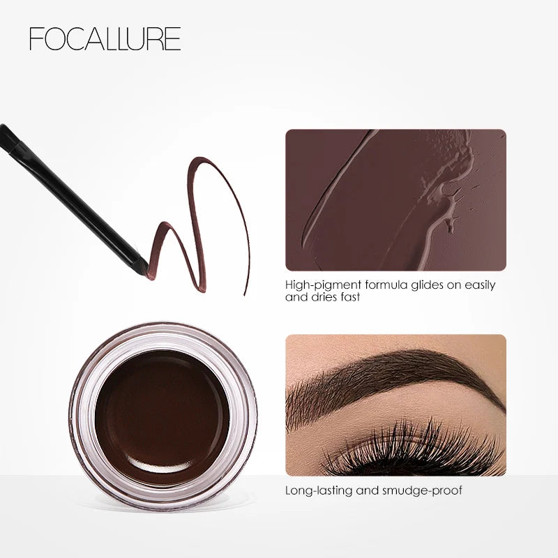 Gel Sourcils Transparent Waterproof – Effet “Lifted Brows” 24 h
